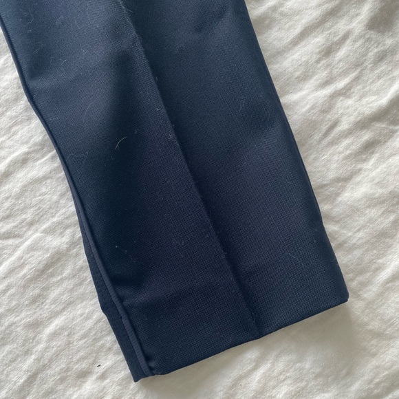 Sandro Navy Wool Trousers - Picture 6 of 11